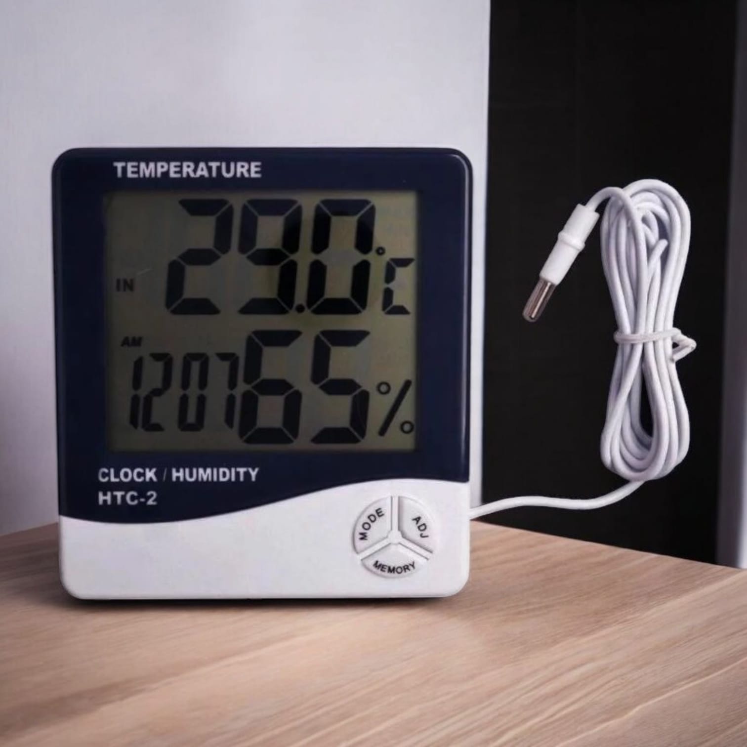 Reloj Temperatura Termohigrometro Con Sonda